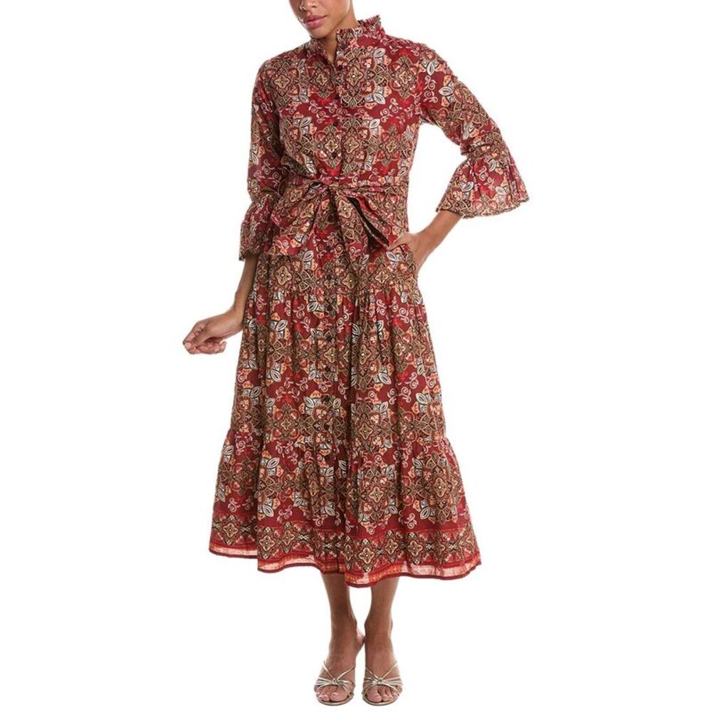 Jude Connally Womens  Roxie Maxi Shirt Dress
